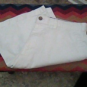 Men's white shorts